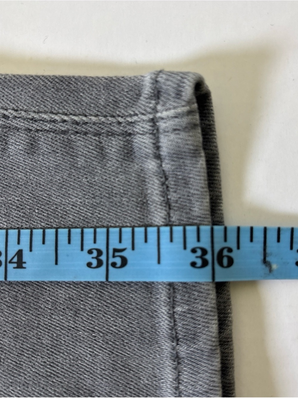 J Brand High-Rise Button-Front Charcoal Jeans - Picture 10 of 12
